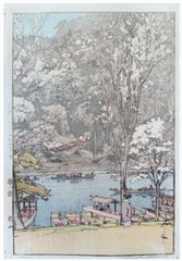 Arashiyama by Hiroshi Yoshida