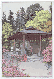 Azalea Garden by Hiroshi Yoshida
