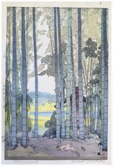 Bamboo Wood by Hiroshi Yoshida