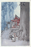 Misty Day in Nikko by Hiroshi Yoshida