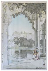 Udaipur by Hiroshi Yoshida
