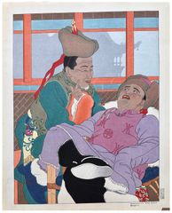 Une Histoire Tres Drole by Paul Jacoulet