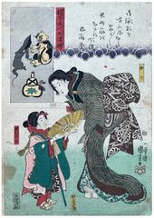 Hodomoyoshi's Otsu Pictures by Utagawa Kuniyoshi