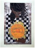 Holding a Sunflower by Tadashi Nakayama