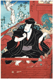 Ichakawa Goemon in Kura by Utagawa Kunisada