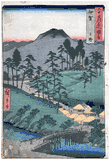 60 Odd Province # 6 Iga Province by Ando Hiroshige