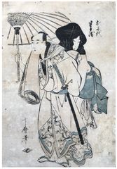 Ill Fated Lovers by Kitagawa Utamaro