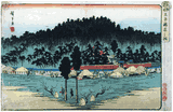 Inari Shrine at Oji by Ando Hiroshige