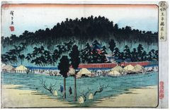 Inari Shrine at Oji by Ando Hiroshige