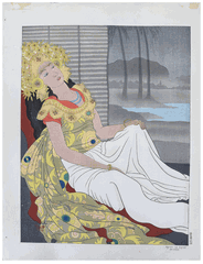 Apres la Danse by Paul Jacoulet