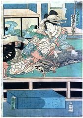 Kabuki Musician by Utagawa Kunisada