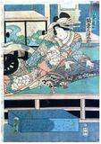 Kabuki Musician by Utagawa Kunisada