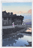 Kaesong Korea by Kawase Hasui