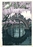 Kameido Bridge by Hiroshi Yoshida