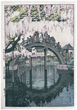 Kameido Bridge by Hiroshi Yoshida