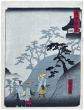 Kameyama by Hiroshige II