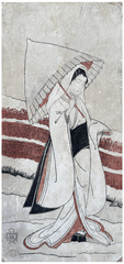 The Heron Maiden Katsukawa Shunsho