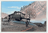 Kawarahata by Kawase Hasui 1st Ed.