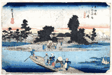 53 Stations of the Tokaido 'Hoeido' #3 by Ando Hiroshige
