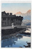 Kaesong Korea by Kawase Hasui
