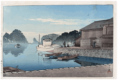 Katsuura Inlet Kawase Hasui 1st Ed.