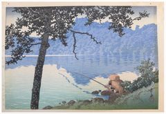Matsubara Lake by Kawase Hasui