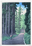 The Road to Nikko by Kawase Hasui