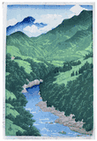 Yanagawa River by Kawase Hasui Pre Earthquake