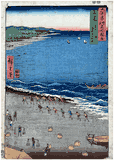 60 Odd Province # 19 Kazusa Province by Ando Hiroshige