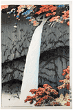 Kegon Falls In Nikko by Kawase Hasui 1st Ed.