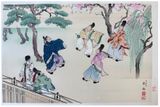 Kemari in Heain Period by Kin-U Takeshita
