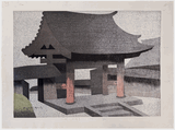 Temple Gate by Kiyoshi Saito