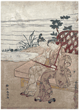 Kokyu Players by Suzuki Harunobu