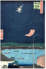 100 Views of Edo # 62 by Ando Hiroshige