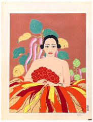 La Fille du Chef by Paul Jacoulet