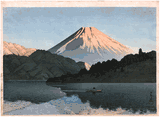 Lake Ashino Hakone by Kawase Hasui