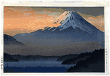 Lake Motosu by Tsuchiya Koitsu 1st Ed.