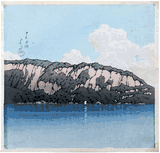 Lake Tawada by Kawase Hasui
