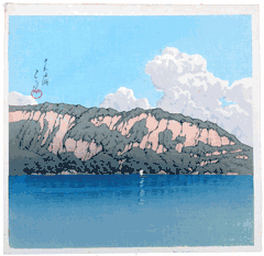 Lake Towada by Kawase Hasui 1st Ed. <br># 178 / 200