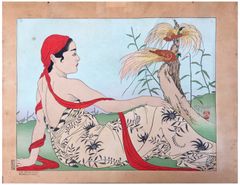 Les Paradisiers by Paul Jacoulet