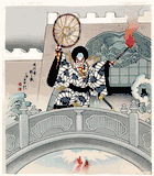 Lion Dance by Hasegawa Sadanobu III