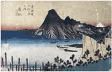 53 Stations of the Tokaido 'Hoeido' #31 by Ando Hiroshige