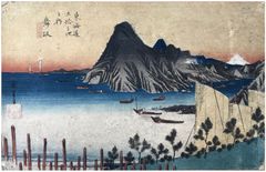 53 Stations of the Tokaido 'Hoeido' #31 by Ando Hiroshige