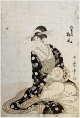 Matsukaze of the Matsubaya by Kitagawa Utamaro 