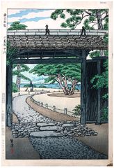 Middle Gate of Rokugien by Shiro Kasamatsu