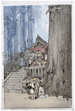 Misty Day in Nikko by Hiroshi Yoshida