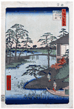 100 Views of Edo # 92 by Ando Hiroshige