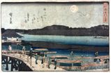 Moon on the Sumida River by Ando Hiroshige