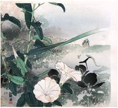 Morning Glory by Tsukioka Kogyo