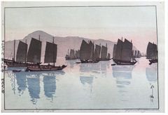 Morning of Abuto by Hiroshi Yoshida